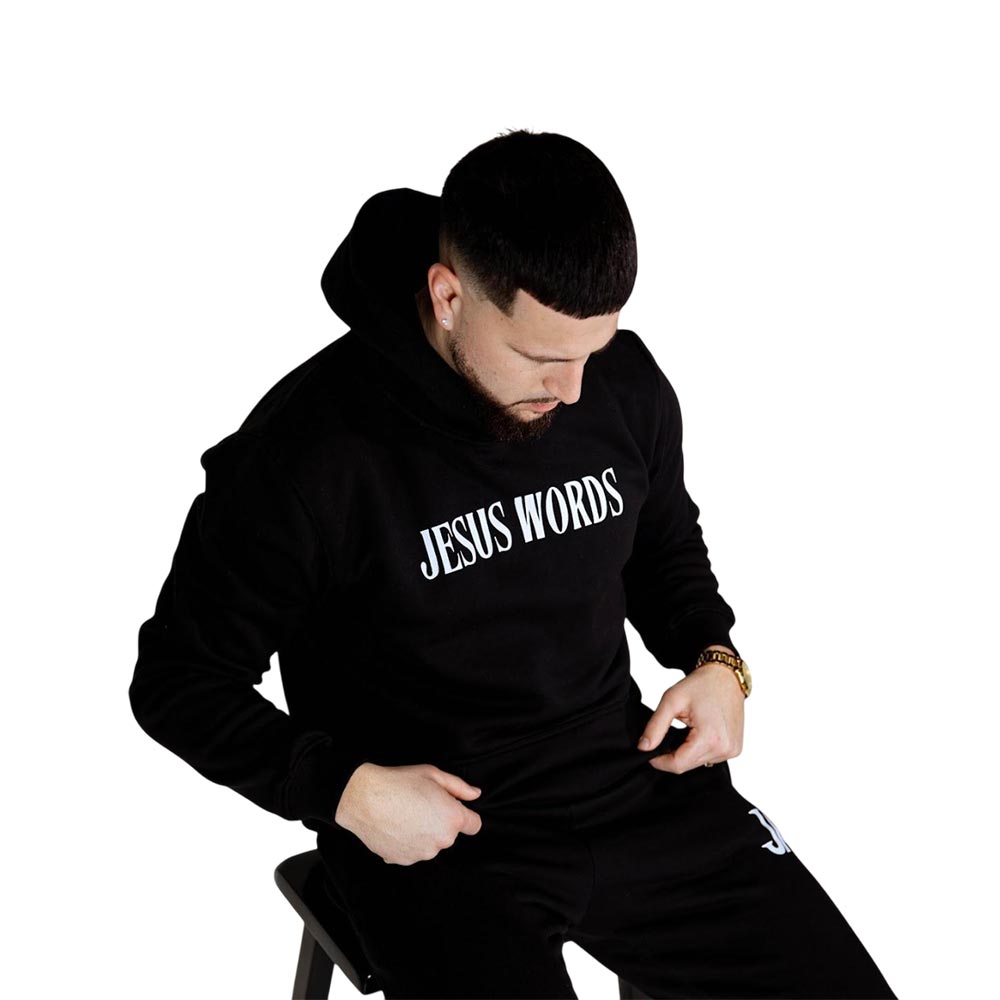 Black and White Hoodie