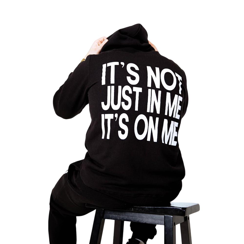 Black and White Hoodie