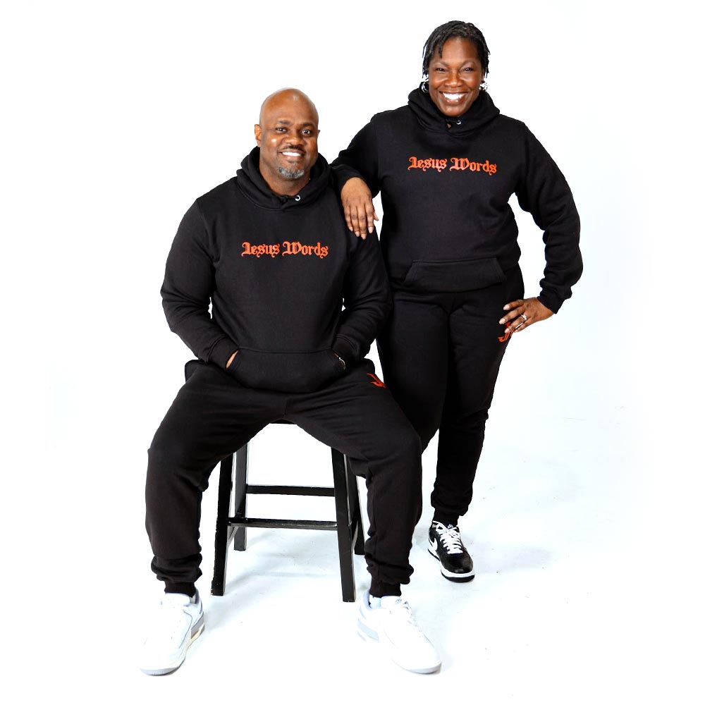 It’s “On Me” - Black and Red Matching Set