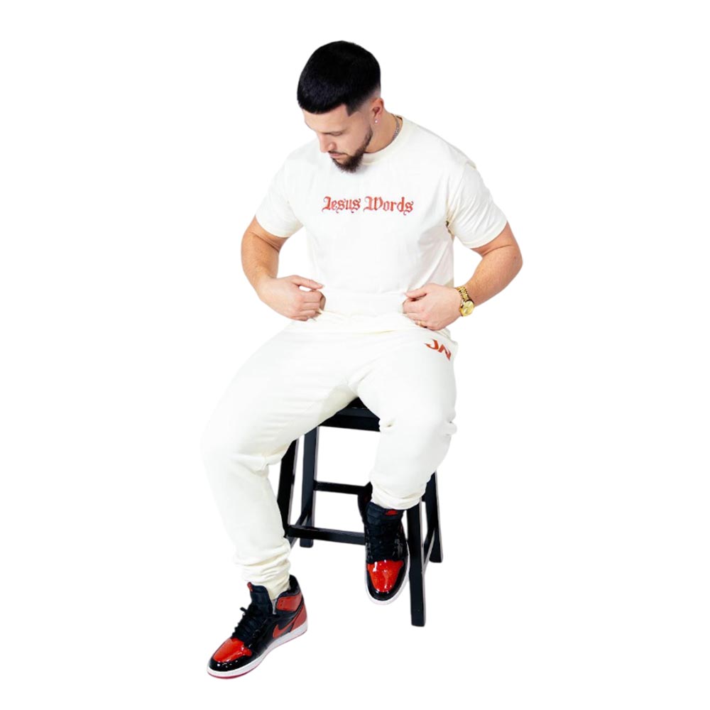 It’s “On Me” - Cream and Red T-Shirt