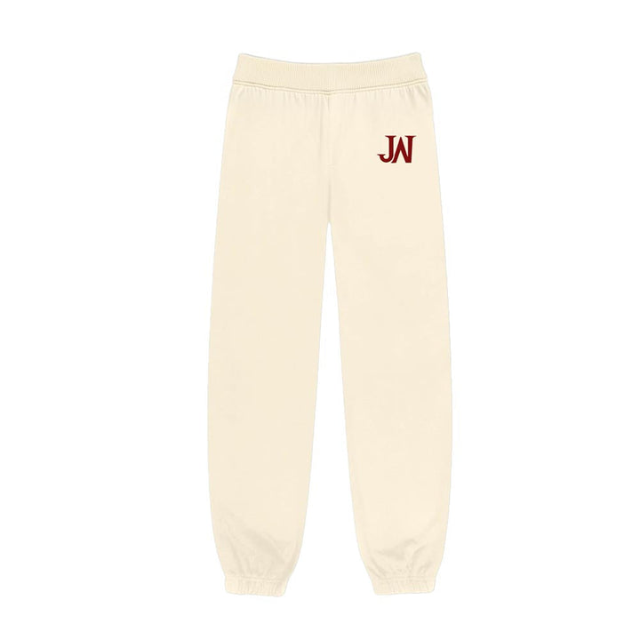 Cream and Red JW Jogger Fit