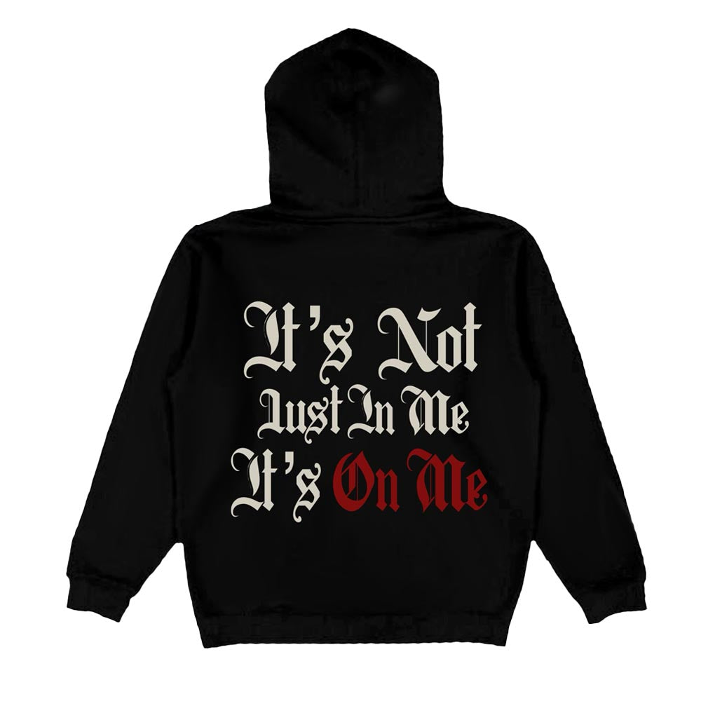 Jesus Words Black Sweatshirt
