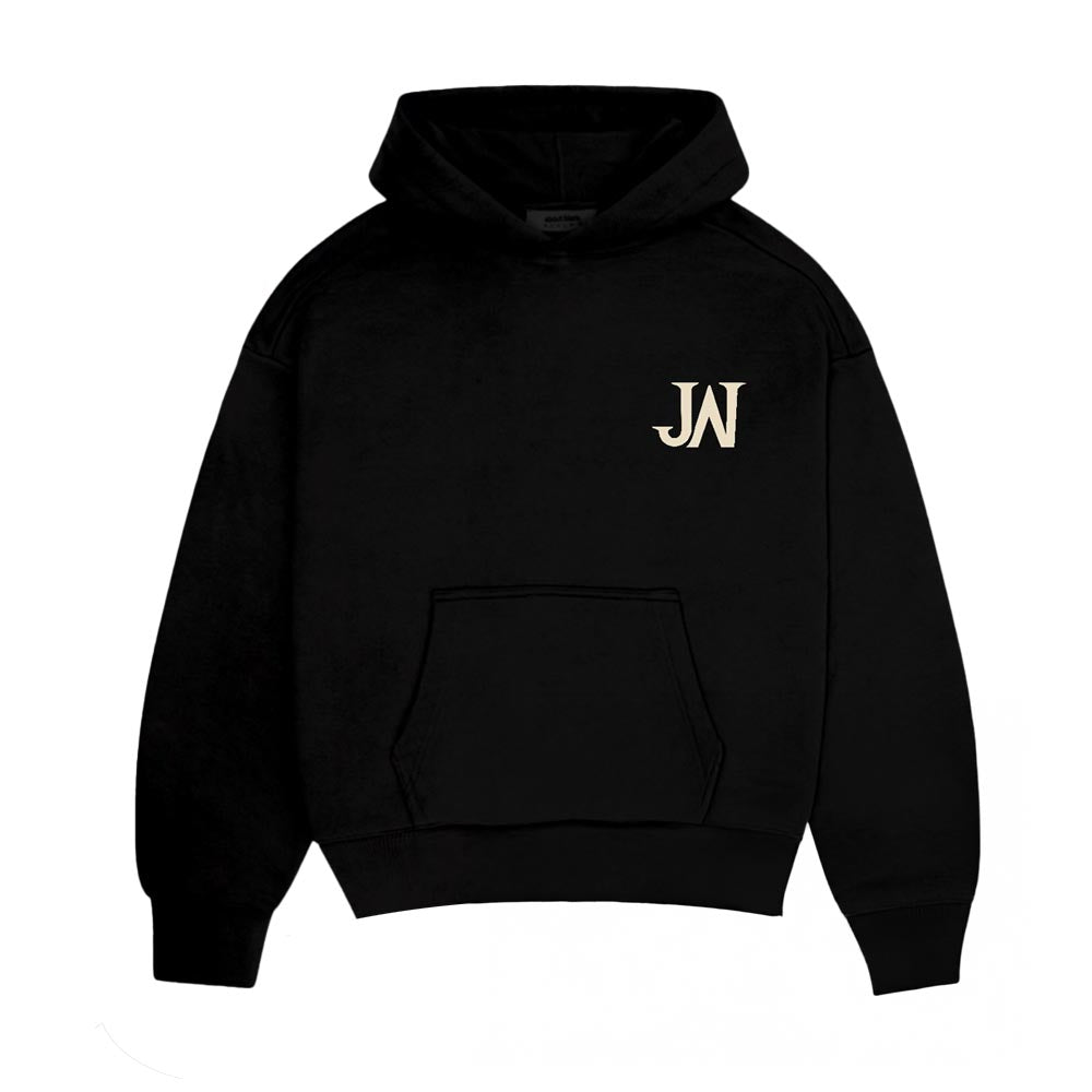 Jesus Words - Black and White Hoodie
