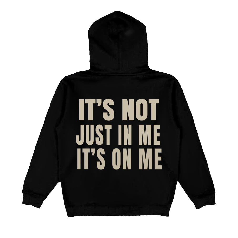 Jesus Words - Black and White Hoodie